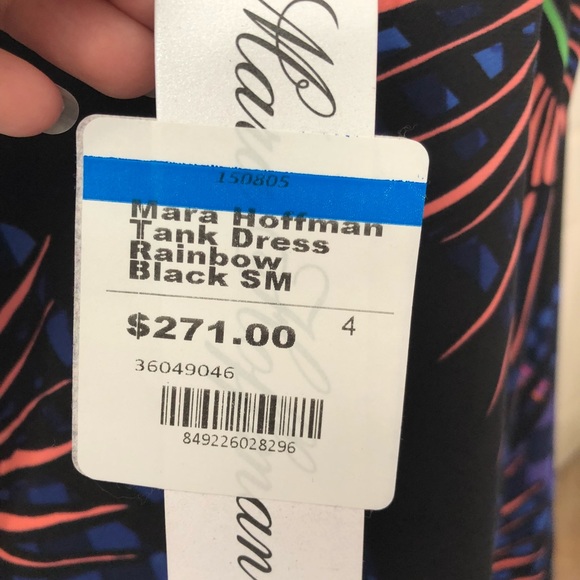 NWT Mara Hoffman Printed Tank Dress SM - Picture 6 of 6